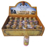 Pirate Map Treasure Bottle