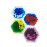 Hexagonal Liquid Tiles